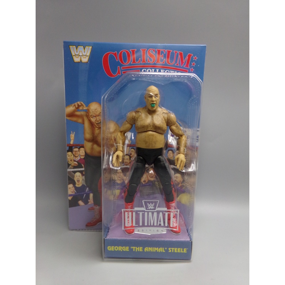 WWE Ultimate Edition George The Animal Steele Action Figure Coliseum Collection